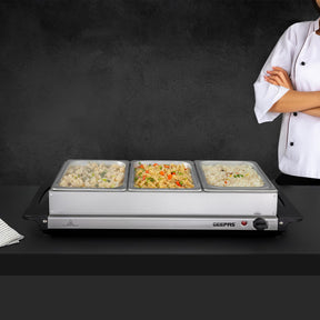 3 x 2.5L Electric Food Warmer and Buffet Server