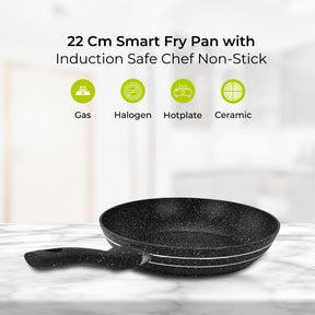 26cm Granite Coated Induction Non-Stick Frying Pan