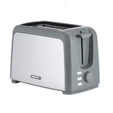 2 Slice Silver Toaster with 7 Level Browning Control 750W