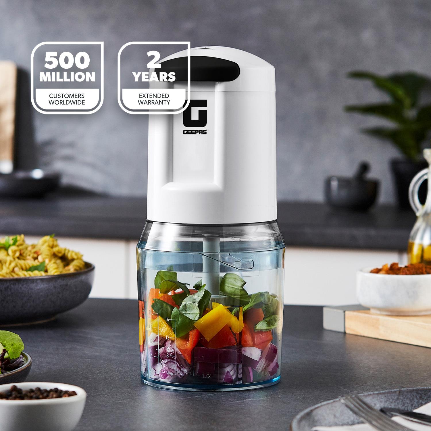 500ml Electric Mini Food Processor & Multi Chopper