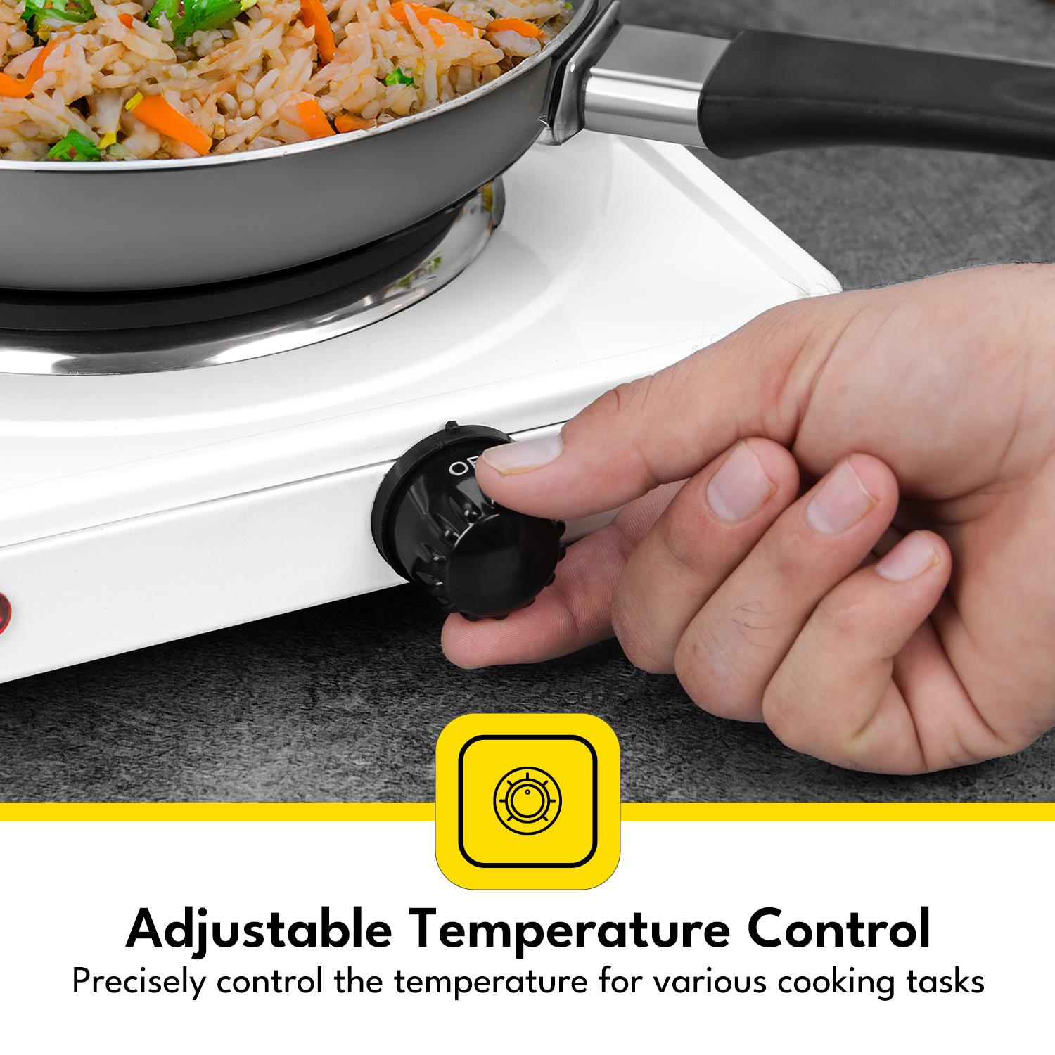 1000W Single Hot Plate Single Ring Hob