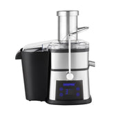 5-Speed Silver Digital Touchscreen Juicer Extractor