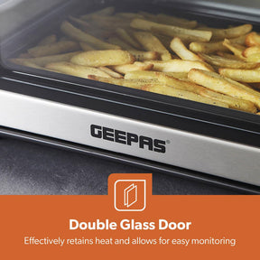 30L Electric Mini Oven and Grill Cooker With Rotisserie