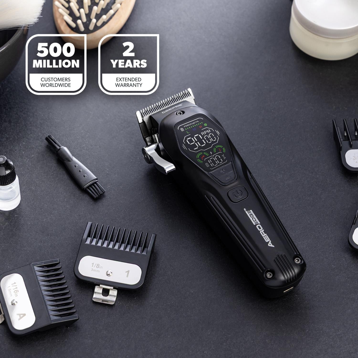 9000RPM Ceramic Professional Hair Clipper & Trimmer
