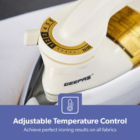 1200W Heavyweight Electric Dry Iron With Non-Stick Plate