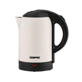 1.8L Matte Cream Electric Stainless Steel Kettle 1800W