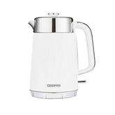 White Arcus 1.7L Electric Kettle Rapid Boil Cordless 3000W