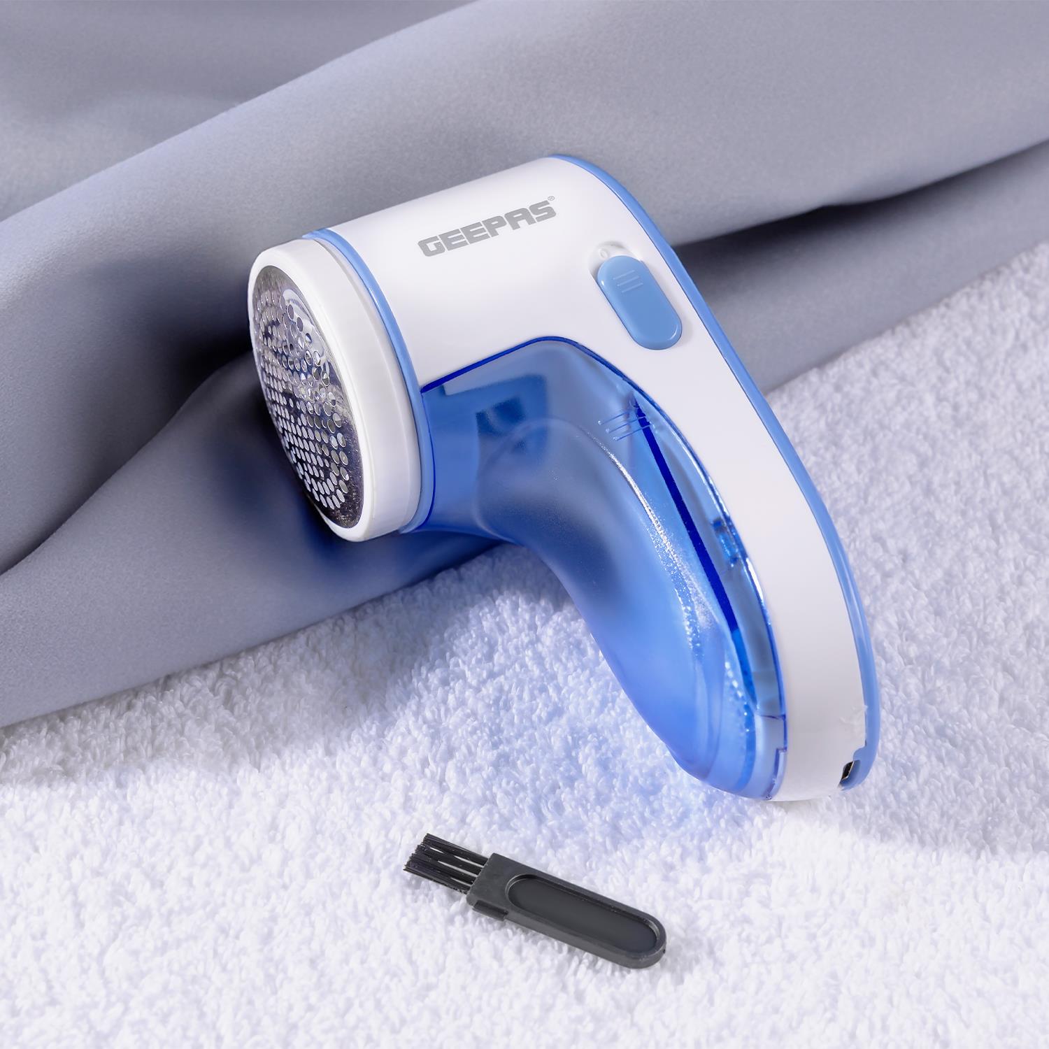 Transparent Battery Operated Lint Remover and Fabric Shaver