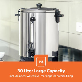 30L Drum Stainless Steel Electric Urn and Water Boiler