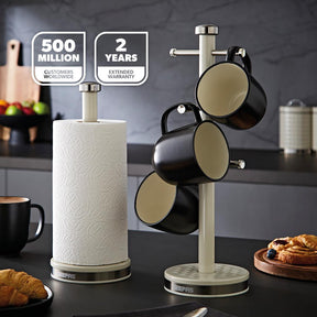 Mug Tree & Towel Pole Set Kitchen Counter Storage