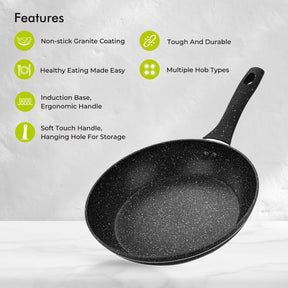 26cm Granite Coated Induction Non-Stick Frying Pan