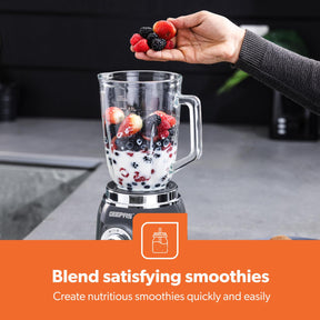 700W Retro Electric Glass Blender and Smoothie Maker