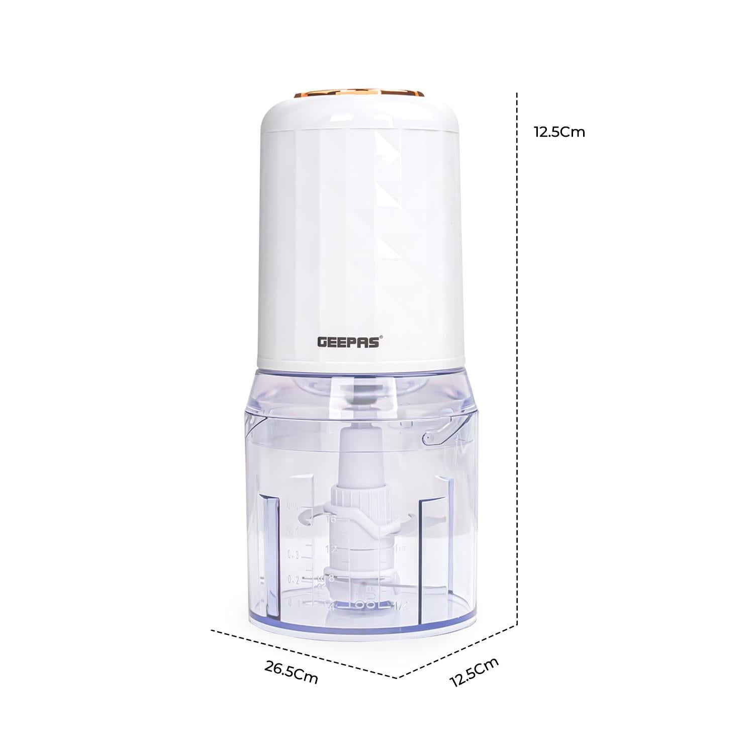 Rose Gold 500ml Mini Multi-Functional Food Processor