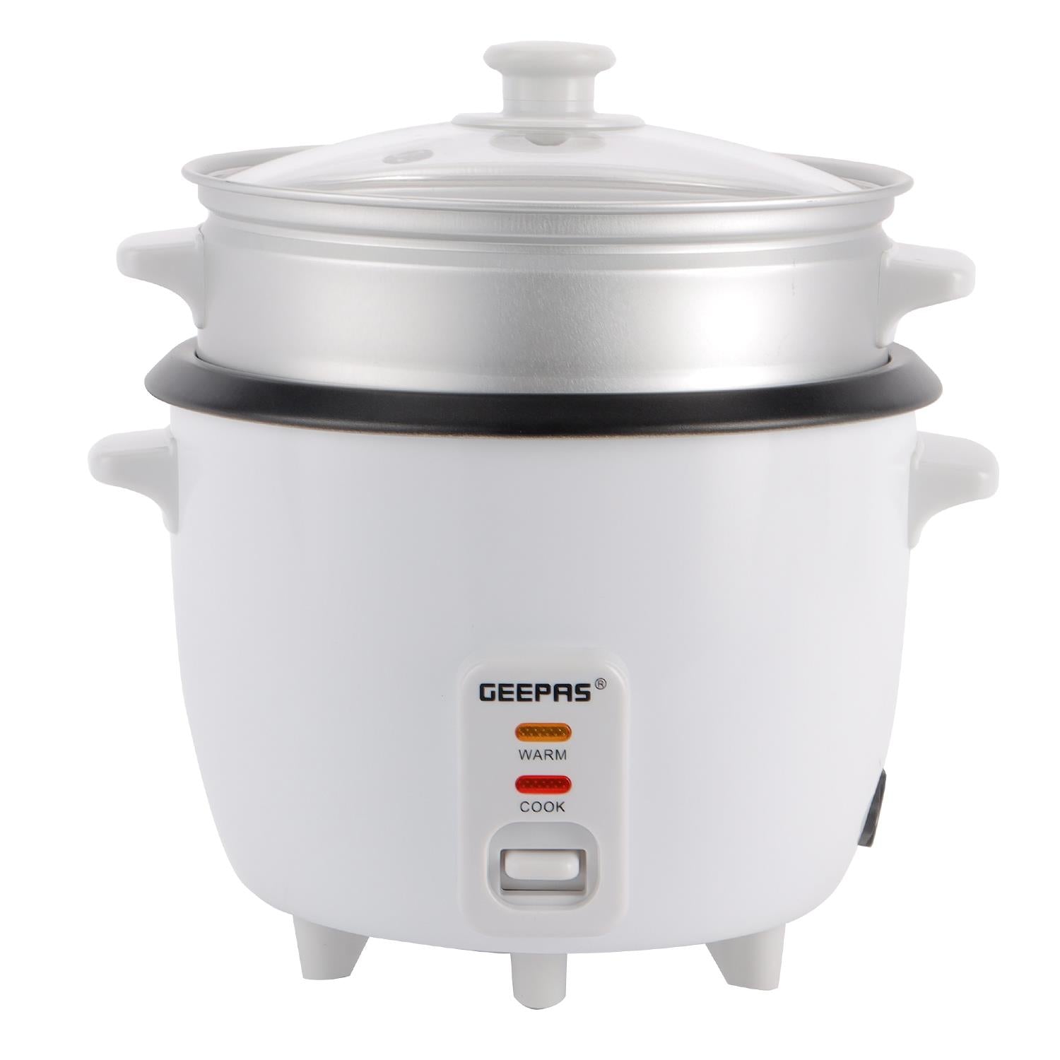 450W Rice Cooker & Steamer Keep Warm Function 1L