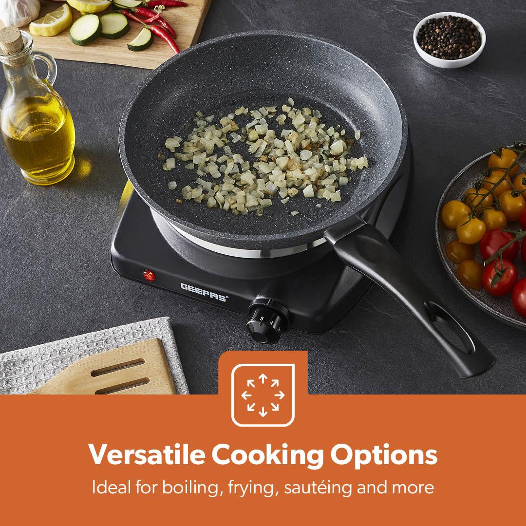 1200W Black Single Portable Ceramic Electric Hot Plate