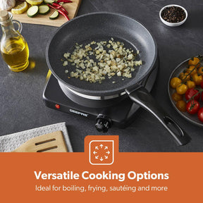 1200W Black Single Portable Ceramic Electric Hot Plate