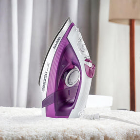 2000W Self Clean Purple Ceramic Soleplate Steam Iron