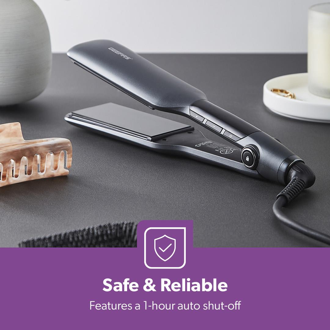 Thermo-Ceramic Floating Plates Digital LED Display Hair Straighteners