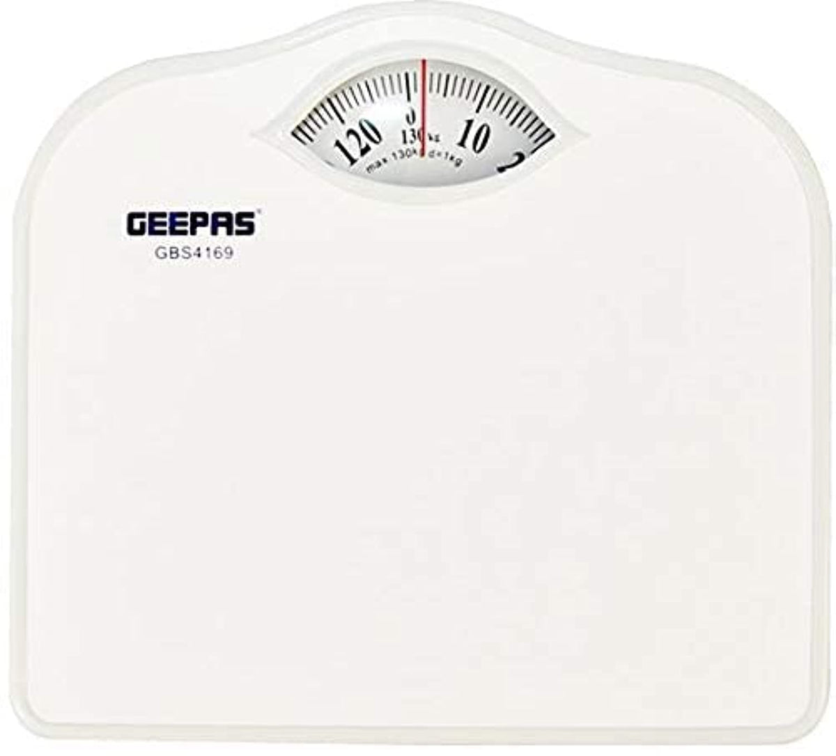 Geepas Mechanical Bathroom Scale Scale with 130KG/287lb Capacity