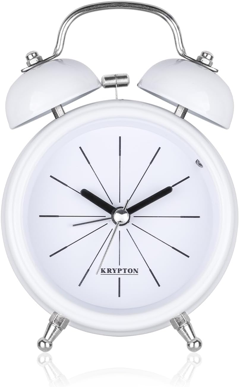 Retro Alarm Clock Vintage Bedside Alarm Clock