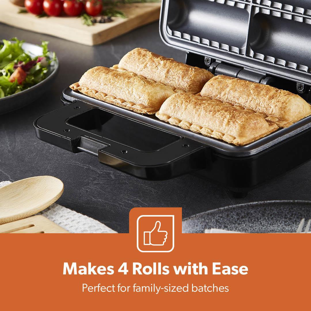 4-Slice Authentic Electric Sausage Roll Maker