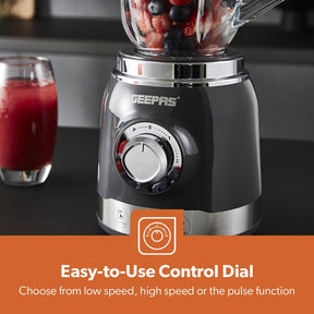 700W Retro Electric Glass Blender and Smoothie Maker