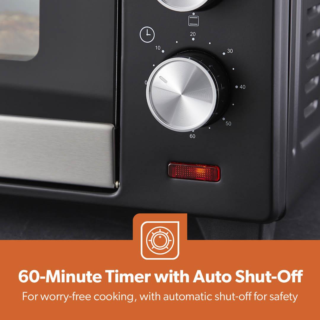 48L Portable Electric Mini Oven With Grill and Rotisserie