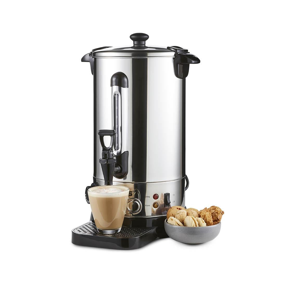 10L Stainless Steel Hot Water Boiler and Catering Urn (1650W)