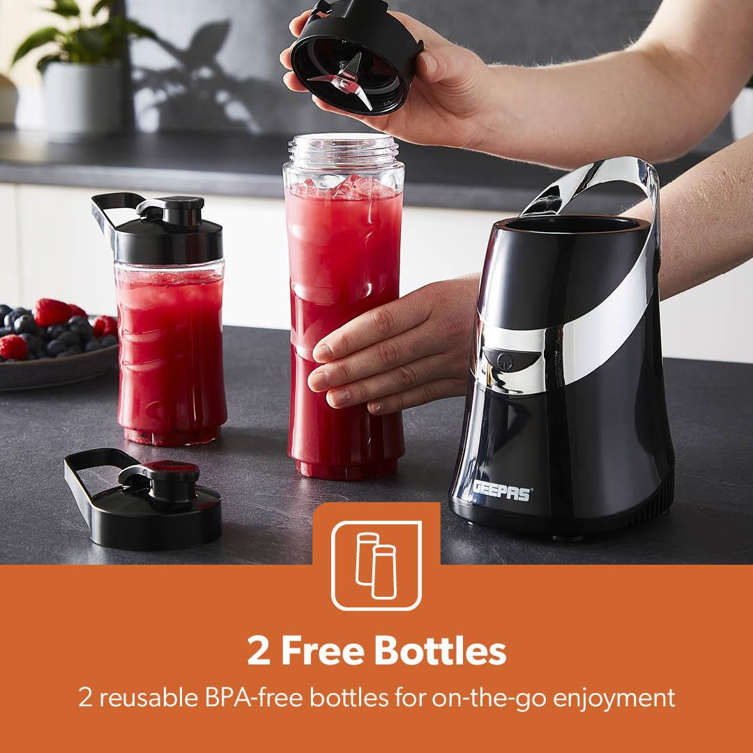 400ml Turbo Slim Blender & Smoothie Maker With Drinking Bottle