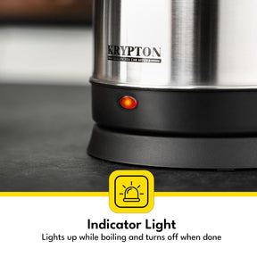 1.8L Stainless Steel Electric Kettle With Auto Shut-Off 1500W