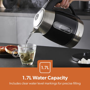 2200W LED Illuminated Stainless Steel Jug Kettle 1.7L