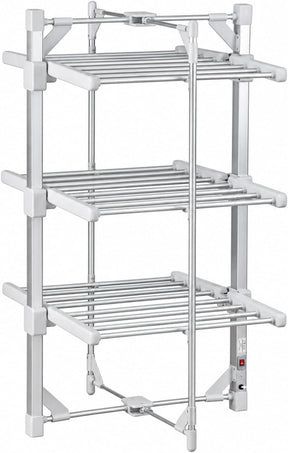3-Tier Indoor Foldable Heated Clothes Airer Electric Dryer