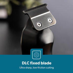 9000 RPM DLC Stainless Steel Digital Clipper and Trimmer