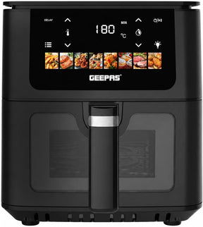 6.5L Digital Family-Sized 8-in-1 Convection Air Fryer with LED Touchscreen