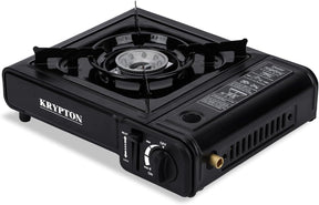 Portable Single Burner Gas Stove - Camping Outdoor Hob Cooker