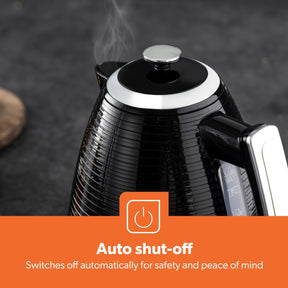 Linear 1.7L Electric Kettle Rapid Boil Cordless Jug Kettle