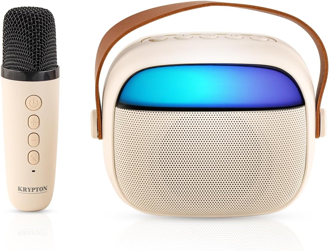 Portable Bluetooth Speaker with Wireless Microphone