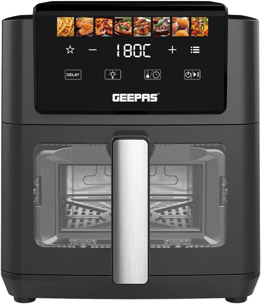 8-In-1 Touchscreen Digital Air Fryer With Viewing Window 5L