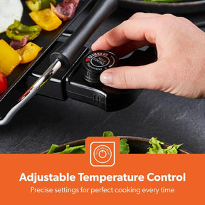 Electric Teppanyaki Table Top Grill Non-Stick Griddle