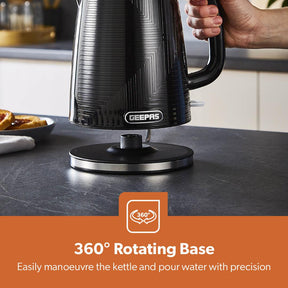 1.5L Filter Coffee Machine, 1.7L Electric Kettle & 2-Slice Toaster Set