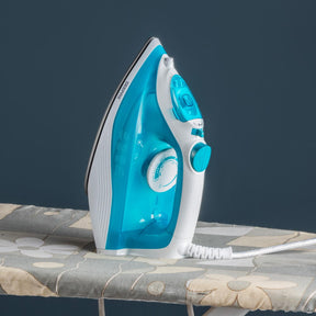 1600W Blue Non-Stick Soleplate Dry/Steam Iron