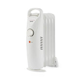5-Fin White Oil-Filled Radiator 450W Electric Heater