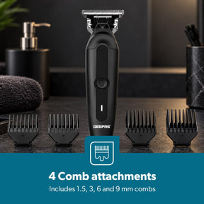 4-In-1 Professional T-Blade Cordless Trimmer