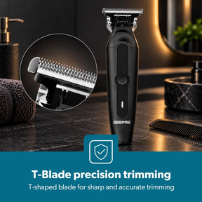 4-In-1 Professional T-Blade Cordless Trimmer