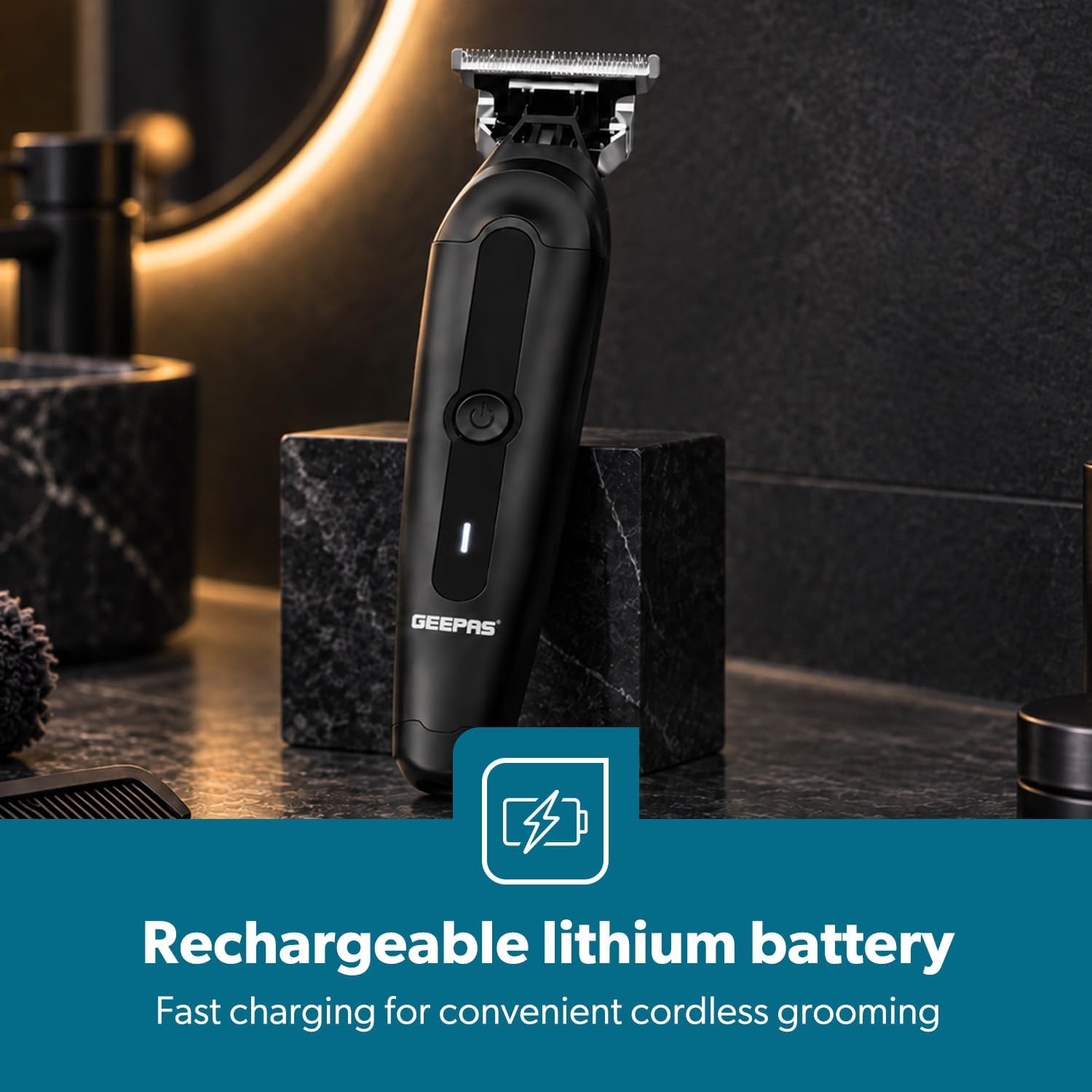 4-In-1 Professional T-Blade Cordless Trimmer