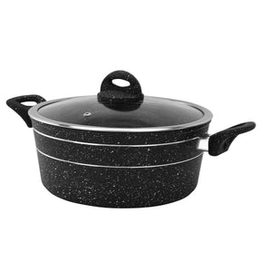 Casserole Dish Stockpot Non-Stick Cookware Pan with Lid 28Cm