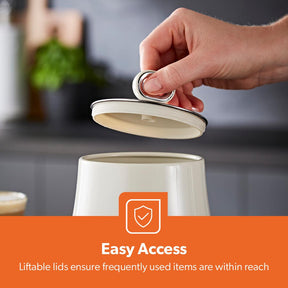 Retrovive Canisters Set Kitchen Storage Set, Tea Coffee Sugar Set of 3