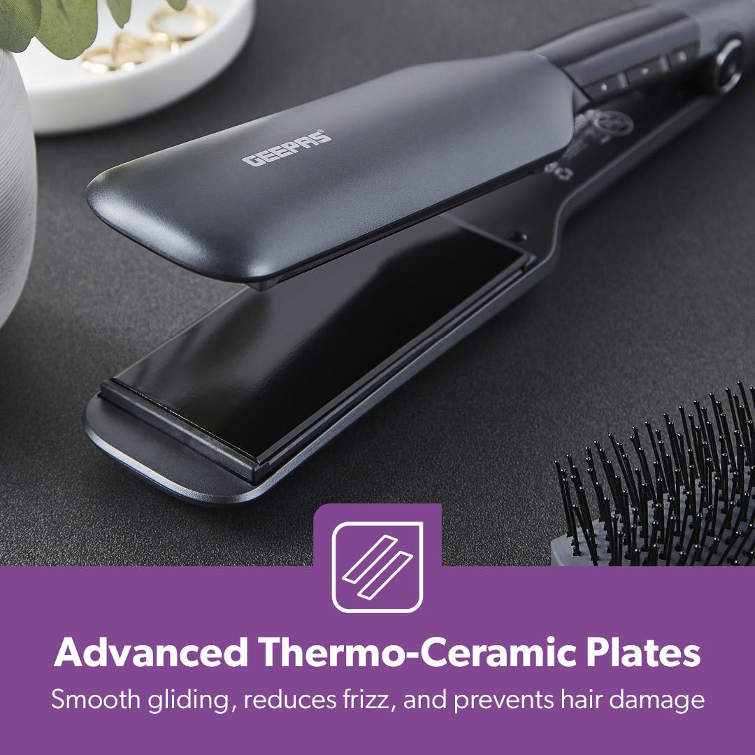 Thermo-Ceramic Floating Plates Digital LED Display Hair Straighteners