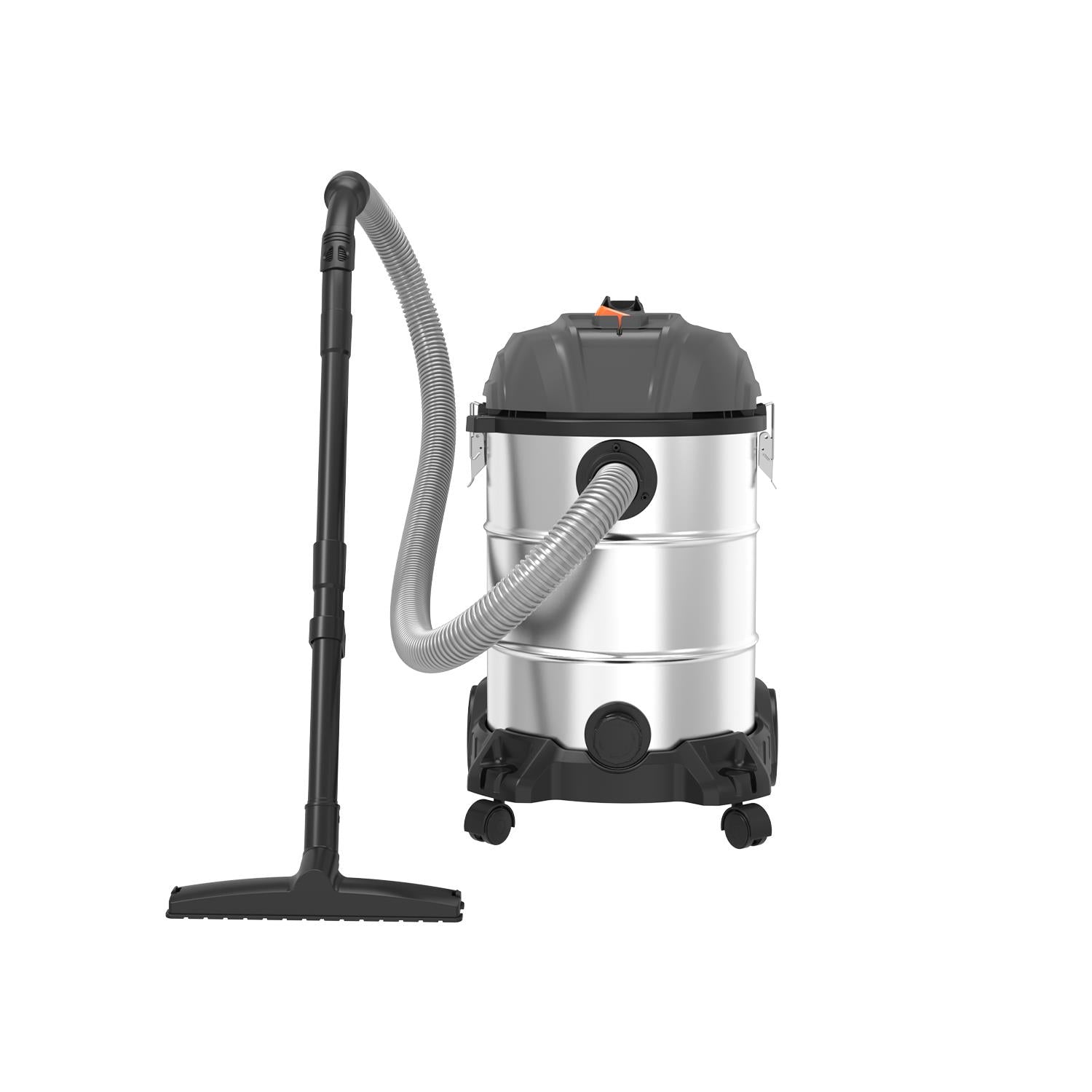 1400W Wet & Dry Drum Vacuum Cleaner With 30L Cylinder