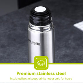 750ml Stainless Steel Vacuum Insulated Flask Water Bottle